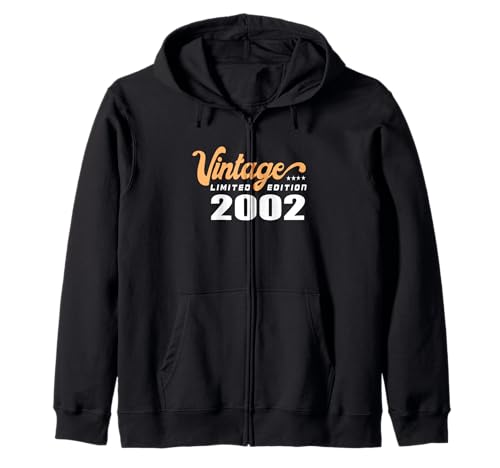 Edición Limitada 2002 Cumpleaños 2002 Nacido en 2002 Sudadera con Capucha