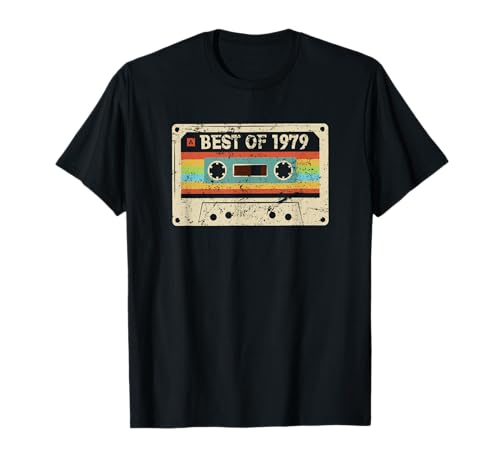 Best of 1979 47 Cumpleaños Regalo 47 Años Hombre Mujer Camiseta