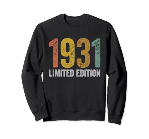 Cumpleaños 1931 Sudadera