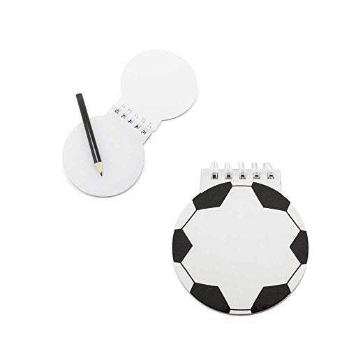 Lote 20 libretas Infantiles Balón de Fútbol. Original libreta con la Forma de un balón de...