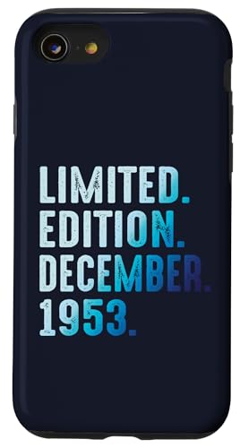 Diciembre 1953 Año 1953 Retro 1953 Vintage Edición Limitada Carcasa para iPhone SE (2020) / 7/8