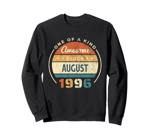 Awesome Since Agosto 1996 Vintage Cumpleaños Sudadera