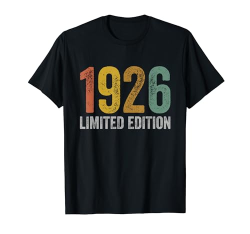 Cumpleaños 1926 Camiseta