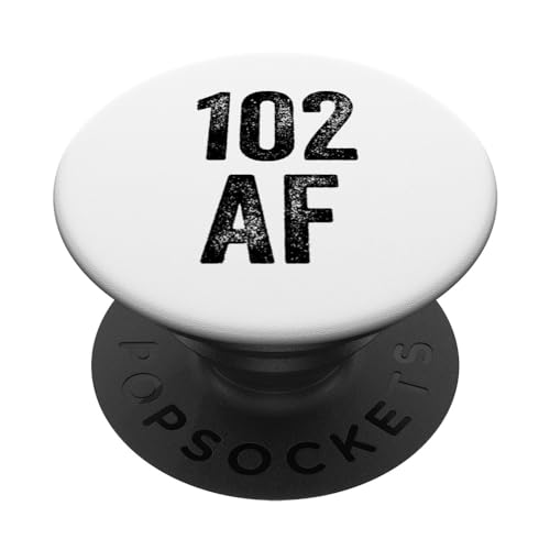 102 años - 102 AF - Divertido cumpleaños 102sn PopSockets PopGrip Intercambiable