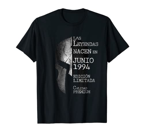 28 años Cumpleaños Las Leyendas nacen en Junio de 1994 Camiseta