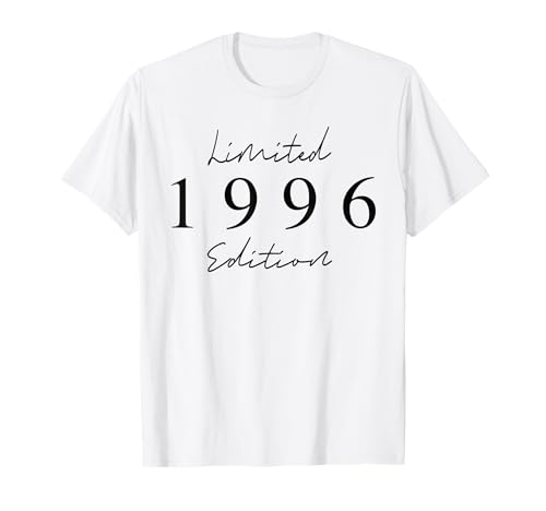 Edición Limitada 1996 Cumpleaños 1996 Nacido 1996 Vintage Camiseta
