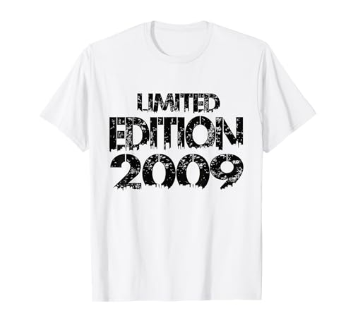 Edición Limitada 2009 Cumpleaños 2009 Nacido 2009 Camiseta