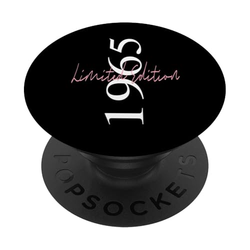 Edición Limitada 1965 Cumpleaños 1965 Nacido en 1965 Vintage PopSockets PopGrip Adhesivo