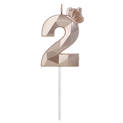 Velas digitales de cumpleaños, champán de color 3D corona diseño flash velas de cumpleaños,...