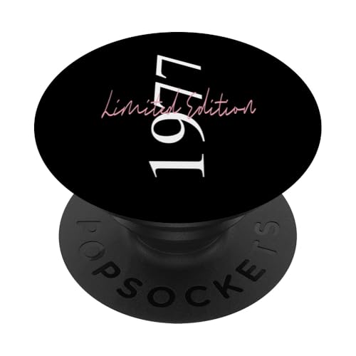 Edición Limitada 1977 Cumpleaños 1977 Nacido en 1977 Vintage PopSockets PopGrip Adhesivo