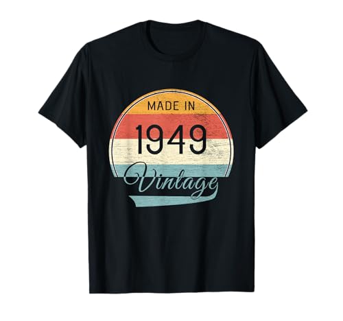 1949 Cumpleaños Vintage Camiseta