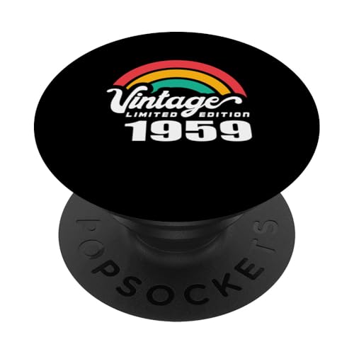 Edición Limitada 1959 Cumpleaños 1959 Nacido en 1959 PopSockets PopGrip Adhesivo