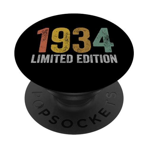 Cumpleaños 1934 PopSockets PopGrip Intercambiable