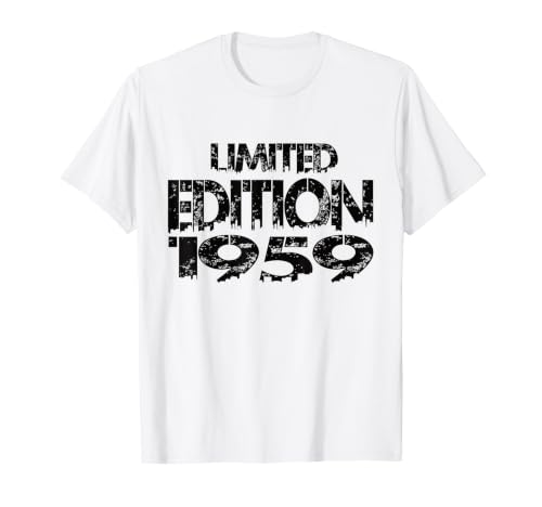 Edición Limitada 1959 Cumpleaños 1959 Nacido en 1959 Camiseta