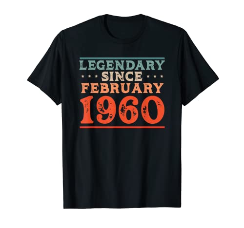 Legendario desde noviembre de 1960 Nacido en la fiesta de cumpleaños de los 60 Camiseta