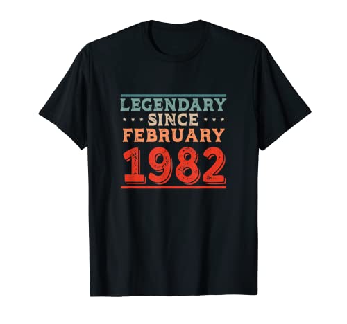 Impresionante y legendaria desde febrero de 1982 fiesta de cumpleaños Camiseta