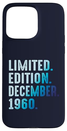Diciembre 1960 Año 1960 Retro 1960 Vintage Edición Limitada Carcasa para iPhone 15 Pro MAX