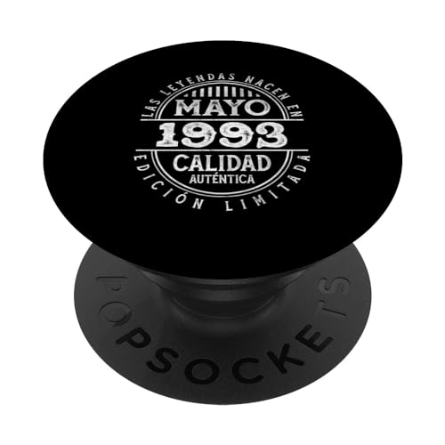 Las Leyendas nacen en Mayo de 1993 - 33 Años Cumpleaños PopSockets PopGrip Adhesivo