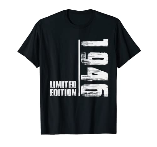 1946 Edición Limitada Hombres Año De Nacimiento 1946 Camiseta