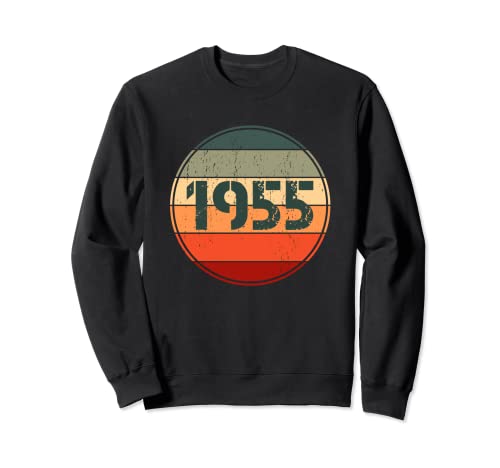 Camisetas vintage de cumpleaños de 1955 para hombre, divertidas cumpleaños de 1955 Sudadera