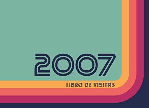 2007 Libros de Visitas: Libro de visitas para fiestas de cumpleaños de estilo retro para que la...