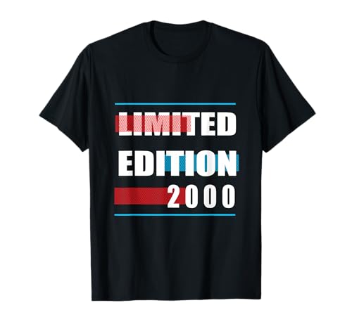Edición Limitada 2000 Cumpleaños 2000 Año 2000 Nacido Camiseta