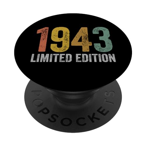 Cumpleaños 1943 PopSockets PopGrip Intercambiable