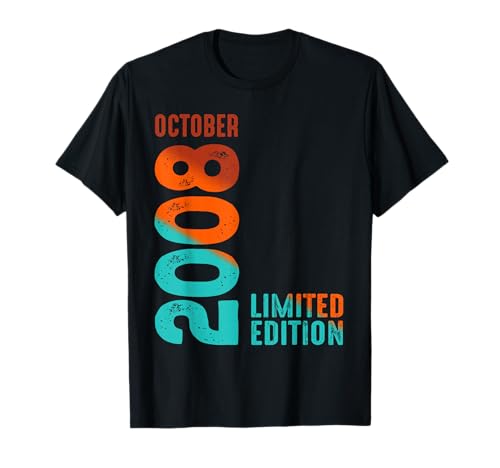 Cumpleaños Edición Limitada Octubre 2008 Camiseta