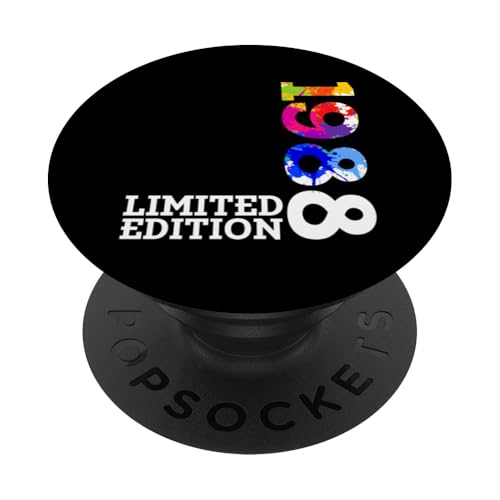 Edición Limitada 1988 Divertido 37 cumpleaños 37 años PopSockets PopGrip Adhesivo
