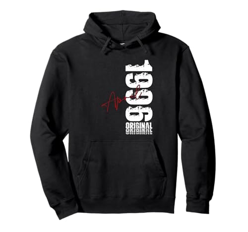 30 cumpleaños Hombre Mujer Regalo Abril 1996 Sudadera con Capucha