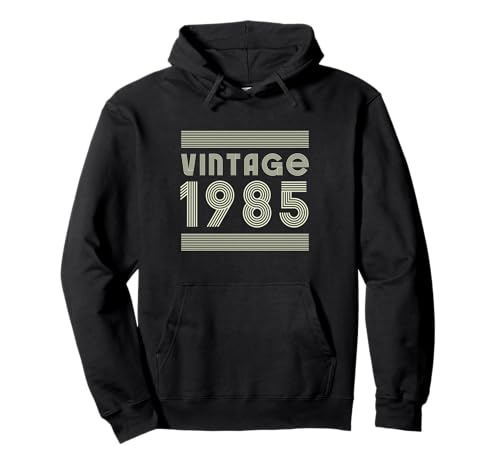 Camisetas Vintage de 1985 para Hombre, Retro, Divertidas Sudadera con Capucha