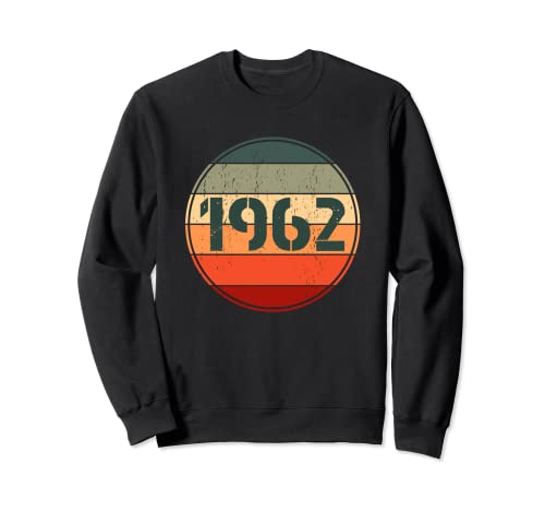 Camisetas de cumpleaños vintage de 1962 para hombre, divertidas cumpleaños de 1962 Sudadera