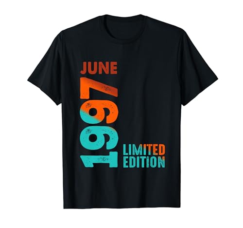 Desde Junio 1997 Año 1997 Retro 1997 Vintage Edición 1997 Camiseta