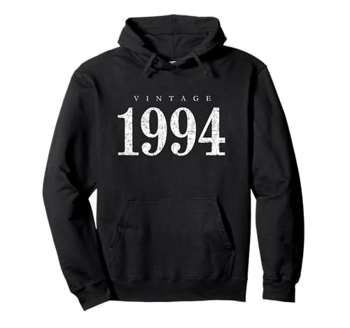 Vintage 1994 (Blanco Antiguo) 32 Cumpleaños Regalo 1994 Sudadera con Capucha