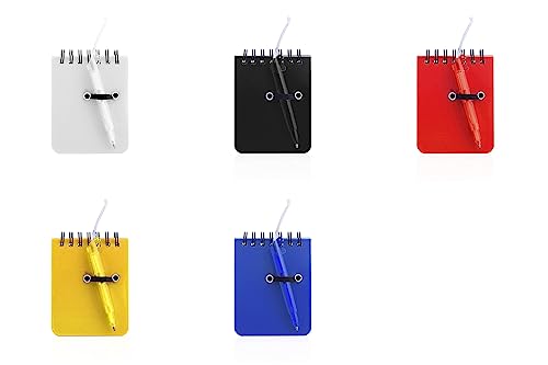 Deliex delicias de Extremadura.5 Libretas pequeñas y bonitas con Bolígrafo. Mini librititas de...