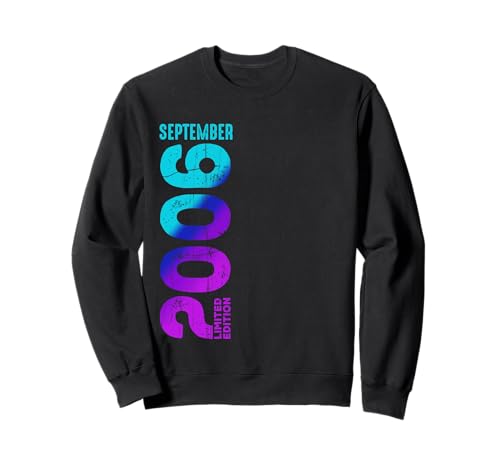 Edición Limitada Septiembre 2006 Cumpleaños Sudadera