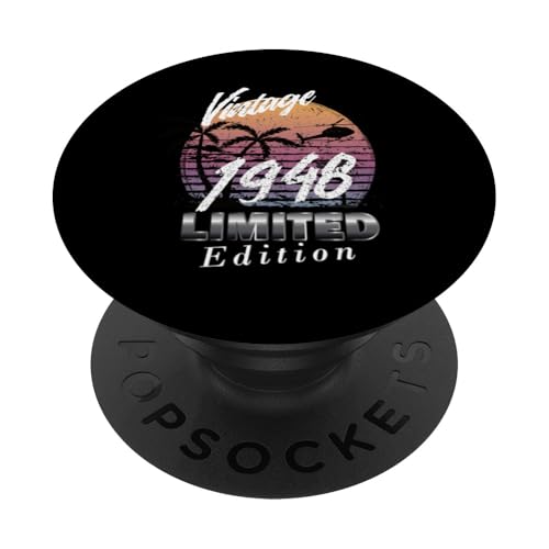 Edición Limitada 1948 Cumpleaños 1948 Nacido en 1948 PopSockets PopGrip Adhesivo