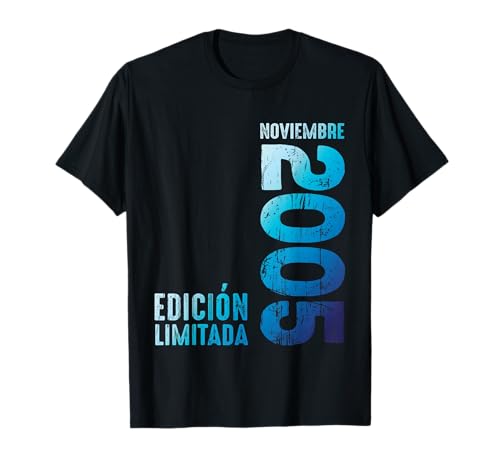 Edición Limitada Noviembre 2005 Retro 2005 Vintage 2005 Camiseta