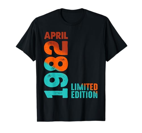 Edición Limitada 1982 Abril 1982 Camiseta