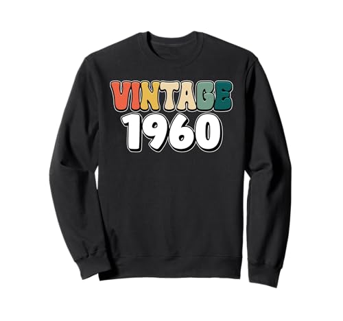 1960 Cumpleaños Sudadera