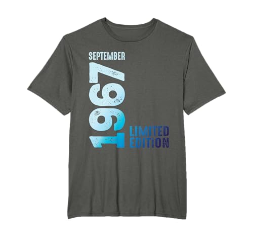 Septiembre 1967 Año 1967 Retro 1967 Vintage Edición Limitada Camiseta