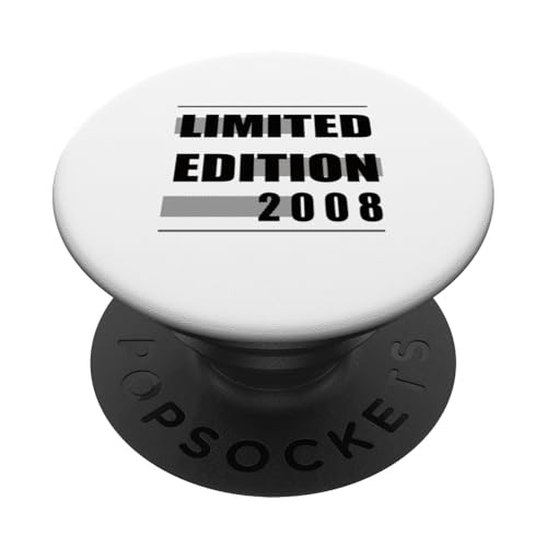 Edición Limitada 2008 Cumpleaños 2008 Vintage 2008 Born PopSockets PopGrip Adhesivo