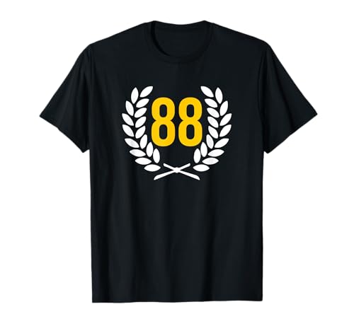 88 números cumpleaños 88 años aniversario 88 aniversario 88 jubileo Camiseta