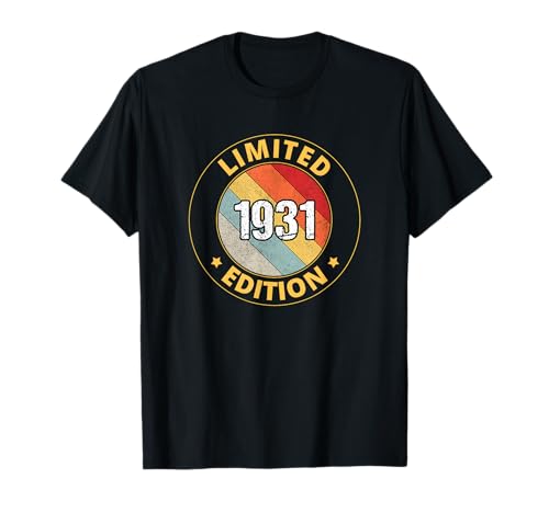Cumpleaños 1931 Camiseta