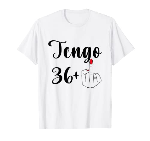 Regalos 37 Años Cumpleaños Para Mujer Camiseta