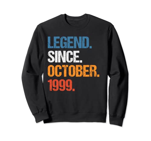 Legend Since Octubre 1999 Cumpleaños Sudadera
