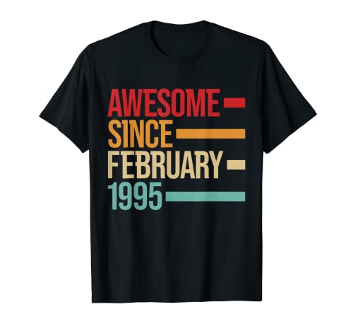 Cumpleaños impresionante desde febrero de 1975 Camiseta