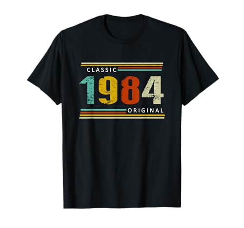 Cumpleaños, Classic of 1984 Original, Retro Vintage Camiseta