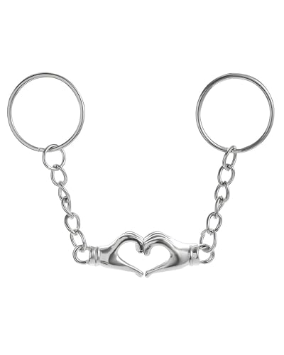 GOZINA Llavero para Parejas, Llavero Personalizado Regalo de San Valentín Artículos a Juego para...