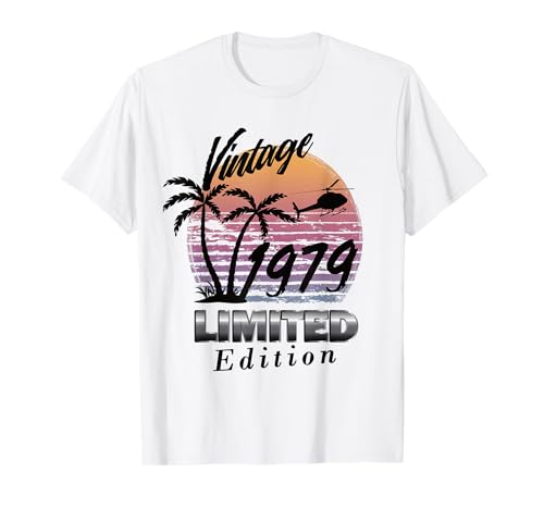 Edición Limitada 1979 Cumpleaños 1979 Nacido en 1979 Camiseta